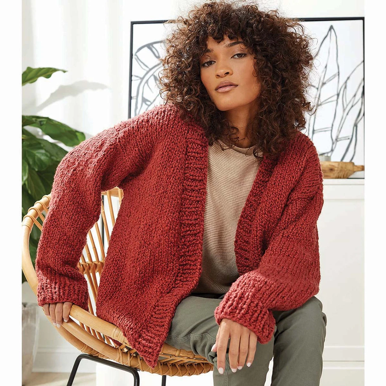 Premier® Premier Chunky Cardi Knit Kit 1 Premier® Premier Chunky Cardi Knit Kit