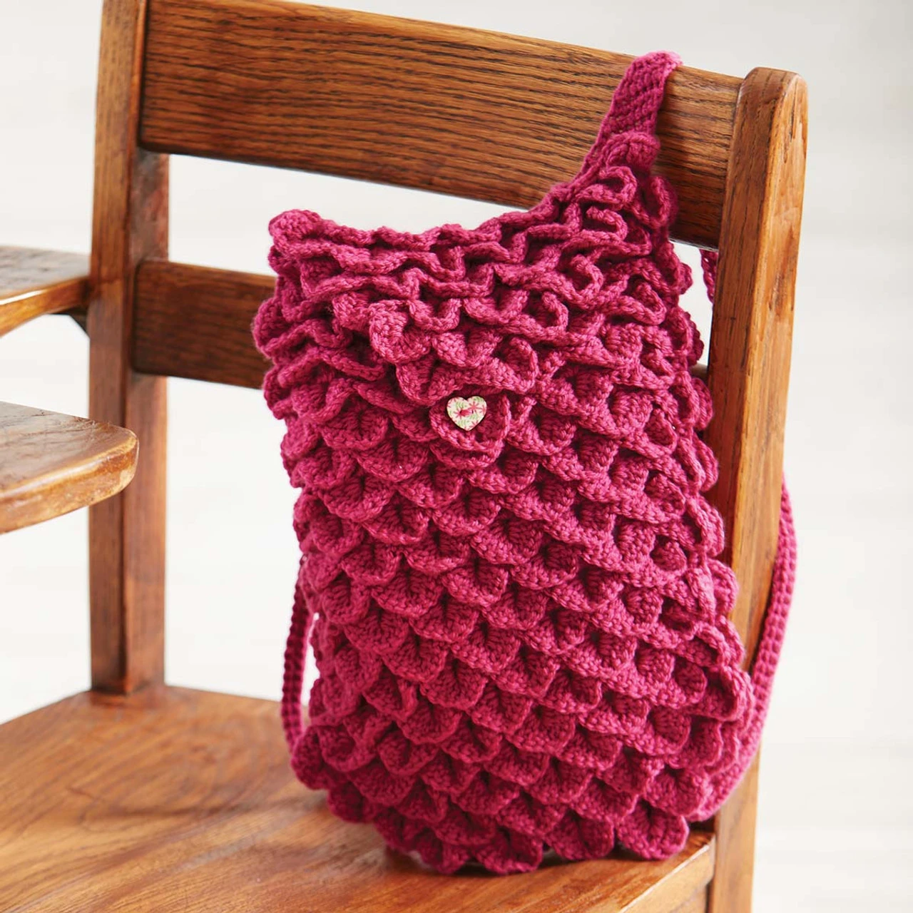 Herrschners On The Go Backpack Crochet Yarn Kit 1 Herrschners On The Go Backpack Crochet Yarn Kit