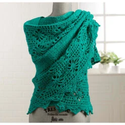 Soho Boardwalk Shawl Crochet Kit