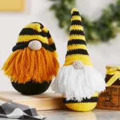 Herrschners Bee Kind Gnome Crochet Kit