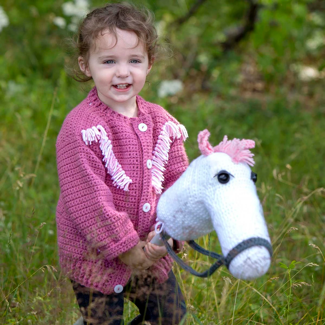 Herrschners Wild West Set-Pink Crochet Kit 1 Herrschners Wild West Set-Pink Crochet Kit