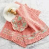Village Yarn Spring Towels & Flower Dishcloth Set Crochet Kit