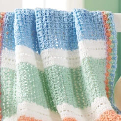 Herrschners Lollipops Baby Blanket Crochet Kit -Craft Haven Sales 244256 3 11838.1693432176