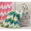 Herrschners Lily Pond Baby Blanket Crochet Kit