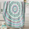 Herrschners Bewildered Baby Blanket Crochet Kit