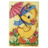 Herrschners Sunshine Duckling Wall Hanging Plastic Canvas Kit