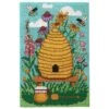 Herrschners Buzzy Bees Wall Hanging Plastic Canvas Kit