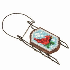 Herrschners Winter Birds Sled Ornaments Counted Cross-Stitch Kit -Craft Haven Sales 270735 4 34800.1693433917