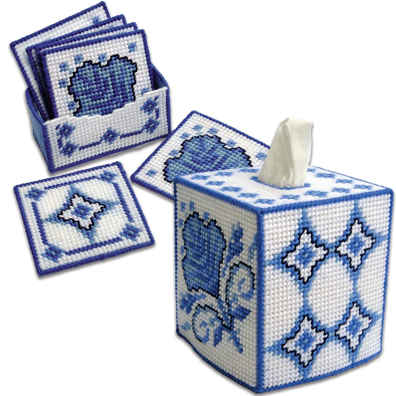 Herrschners Azure Field Set Plastic Canvas 1 Herrschners Azure Field Set Plastic Canvas