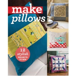 C & T Publishing Make Pillows Cross-Stitch Book