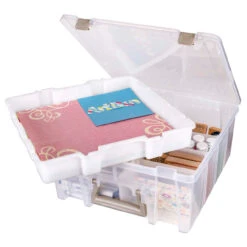 ArtBin Super Satchel Double Deep With Lift Out Tray -Craft Haven Sales 316899 4 67964.1693435128
