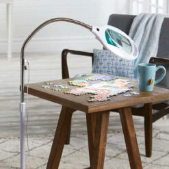 Herrschners LED Standing Lamp Magnifier 5 Herrschners LED Standing Lamp Magnifier -Craft Haven Sales 320022 3 78633.1693435192