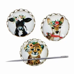 My Big Toe Designs Cute Critters Needle Minders Accessory