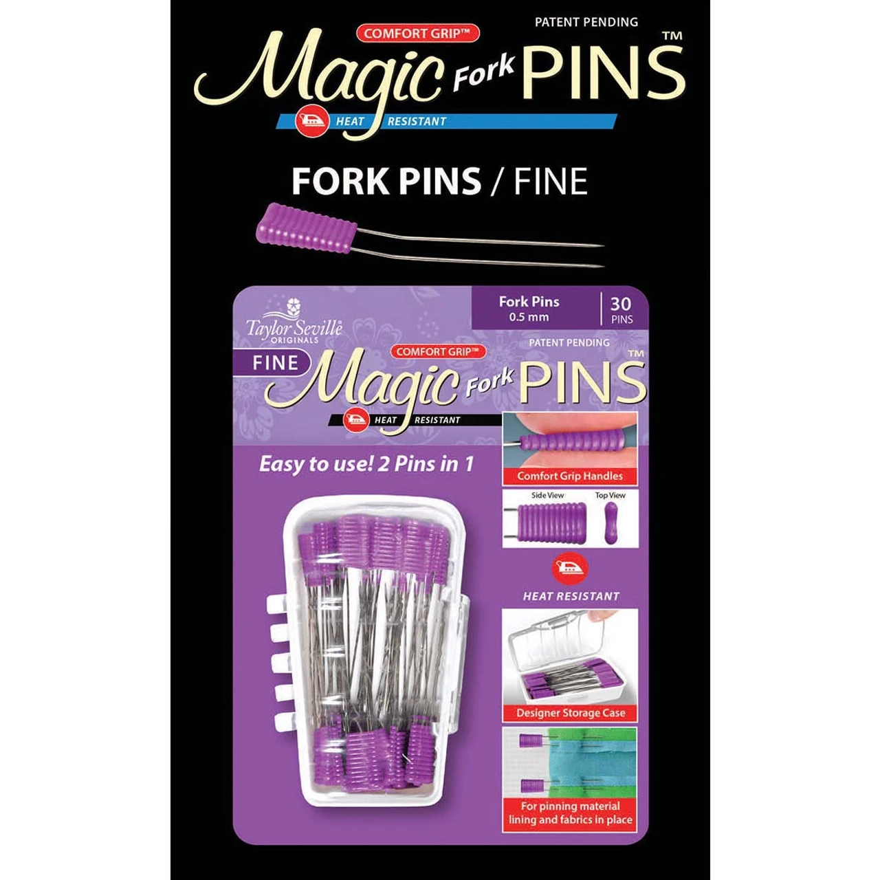 Taylor Seville Magic Pins Fork Fine Accessory 1 Taylor Seville Magic Pins Fork Fine Accessory