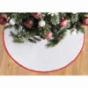 Herrschners White Tree Skirt Fabric Blank