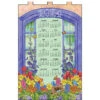 Design Works Floral Window Calendar Felt & Sequin Kit