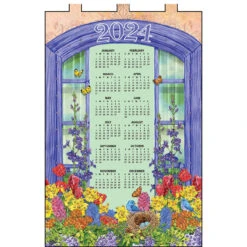 Design Works Floral Window Calendar Felt & Sequin Kit