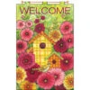 Design Works Yellow Birdhouse-May Banner Felt & Sequin Kit