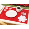 Felt Street Flurries Place Mats Felt & Sequin Kit
