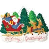 Bucilla Holiday Greetings Wall Hanging Felt & Sequin Kit