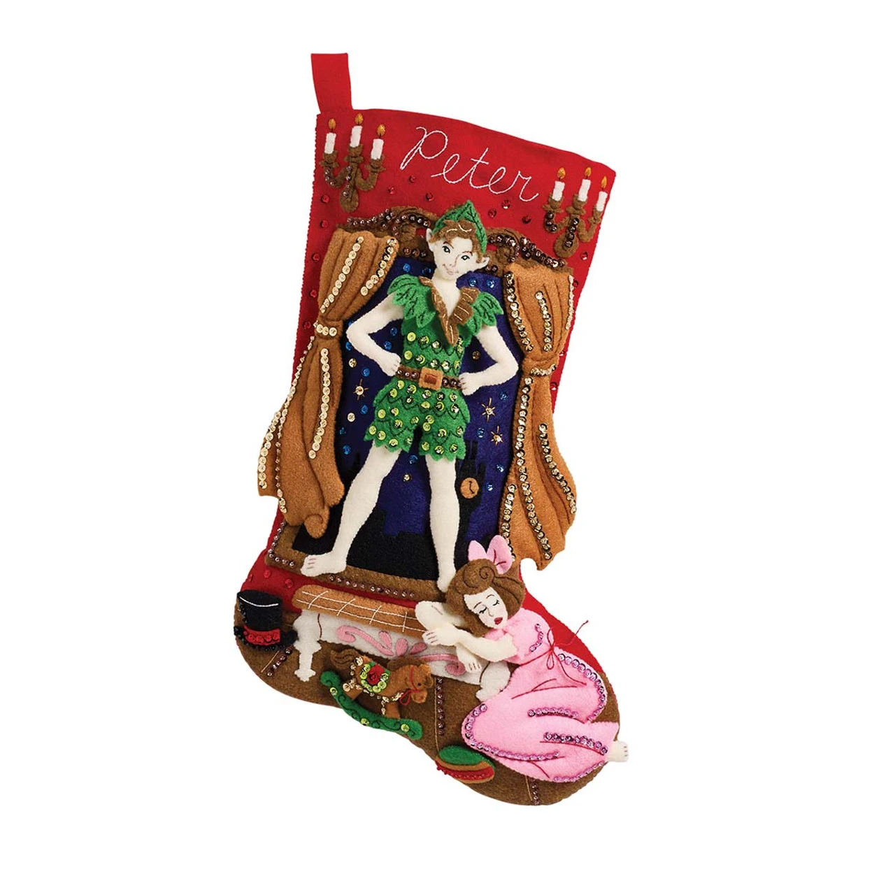 Bucilla Neverland Stocking Kit 1 Bucilla Neverland Stocking Kit