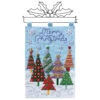 Bucilla Modern Christmas Trees Banner Felt & Sequin Kit