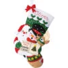 Bucilla Santa's Christmas Carols Stocking Kit
