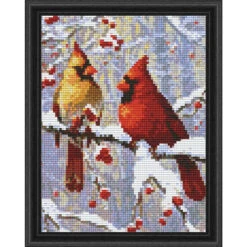 PixelHobby Winter Birds Mosaic Art Kit