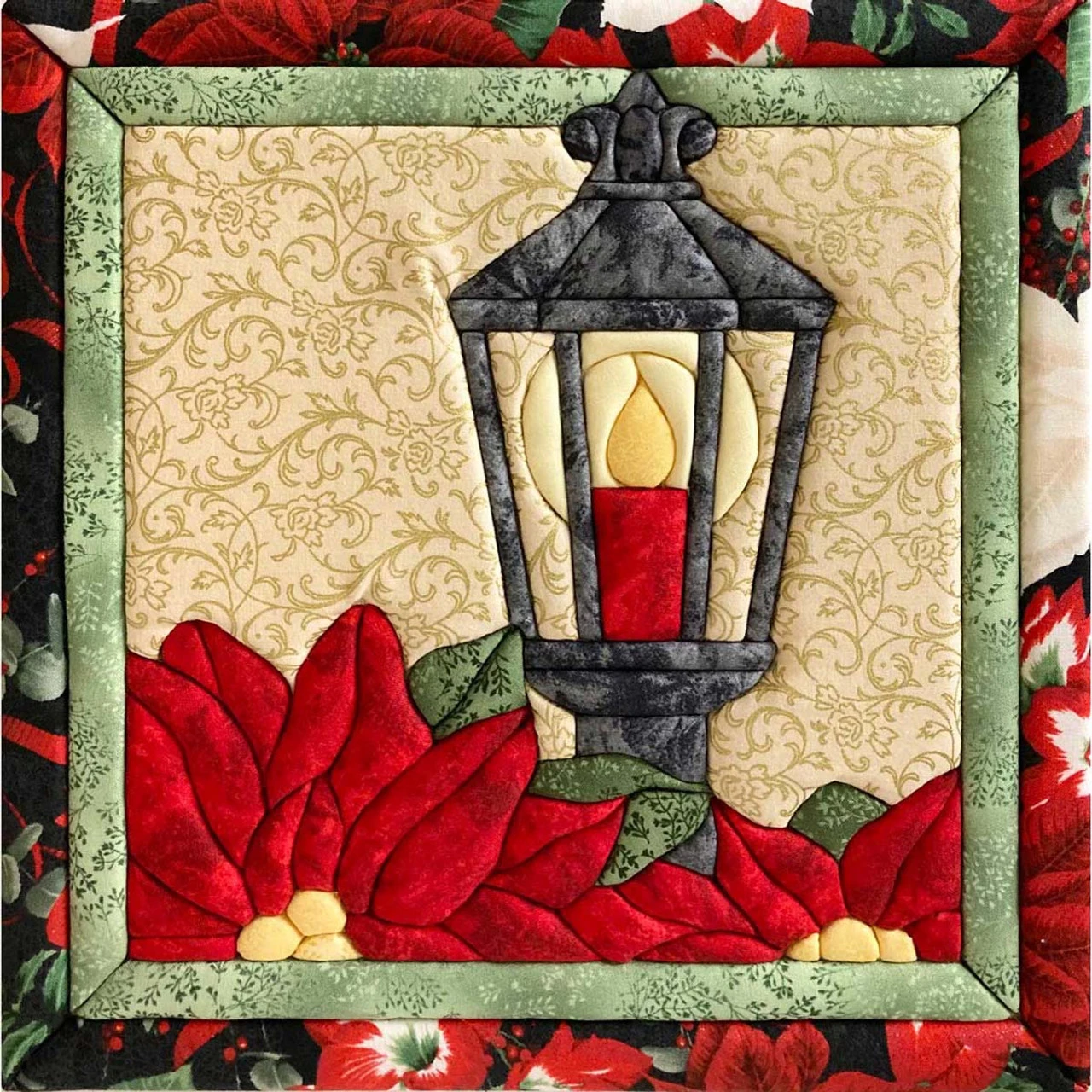 Quilt Magic Christmas Lantern No-Sew Quilt Kit 1 Quilt Magic Christmas Lantern No-Sew Quilt Kit