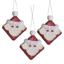 Sunrise Craft & Hobby Santa Smiles Ornament Kit