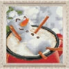 Diamond Art Snowman Latte Diamond Painting