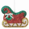 Sunrise Craft & Hobby Sleigh Ride Ornament Kit