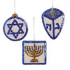 Sunrise Craft & Hobby Happy Hanukkah Ornament Kit