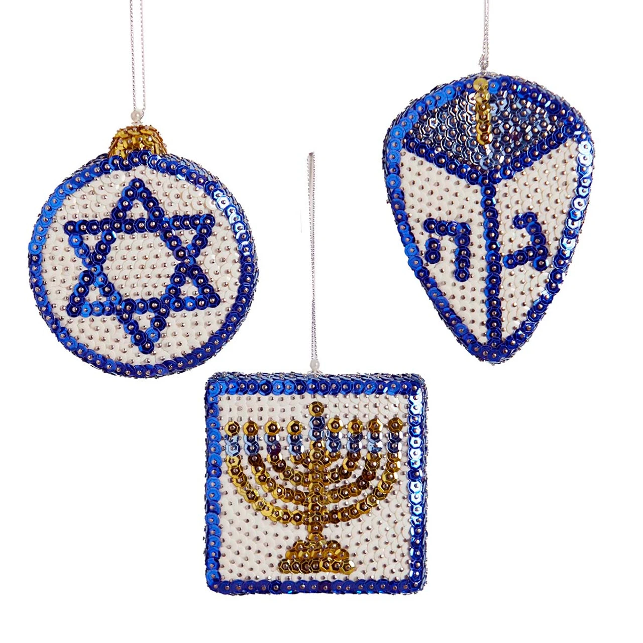 Sunrise Craft & Hobby Happy Hanukkah Ornament Kit 1 Sunrise Craft & Hobby Happy Hanukkah Ornament Kit
