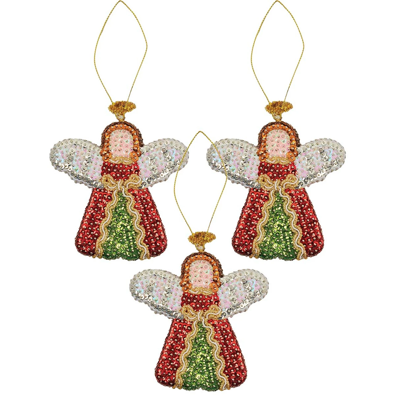 Herrschners Angelic Host Ornament Kit 1 Herrschners Angelic Host Ornament Kit