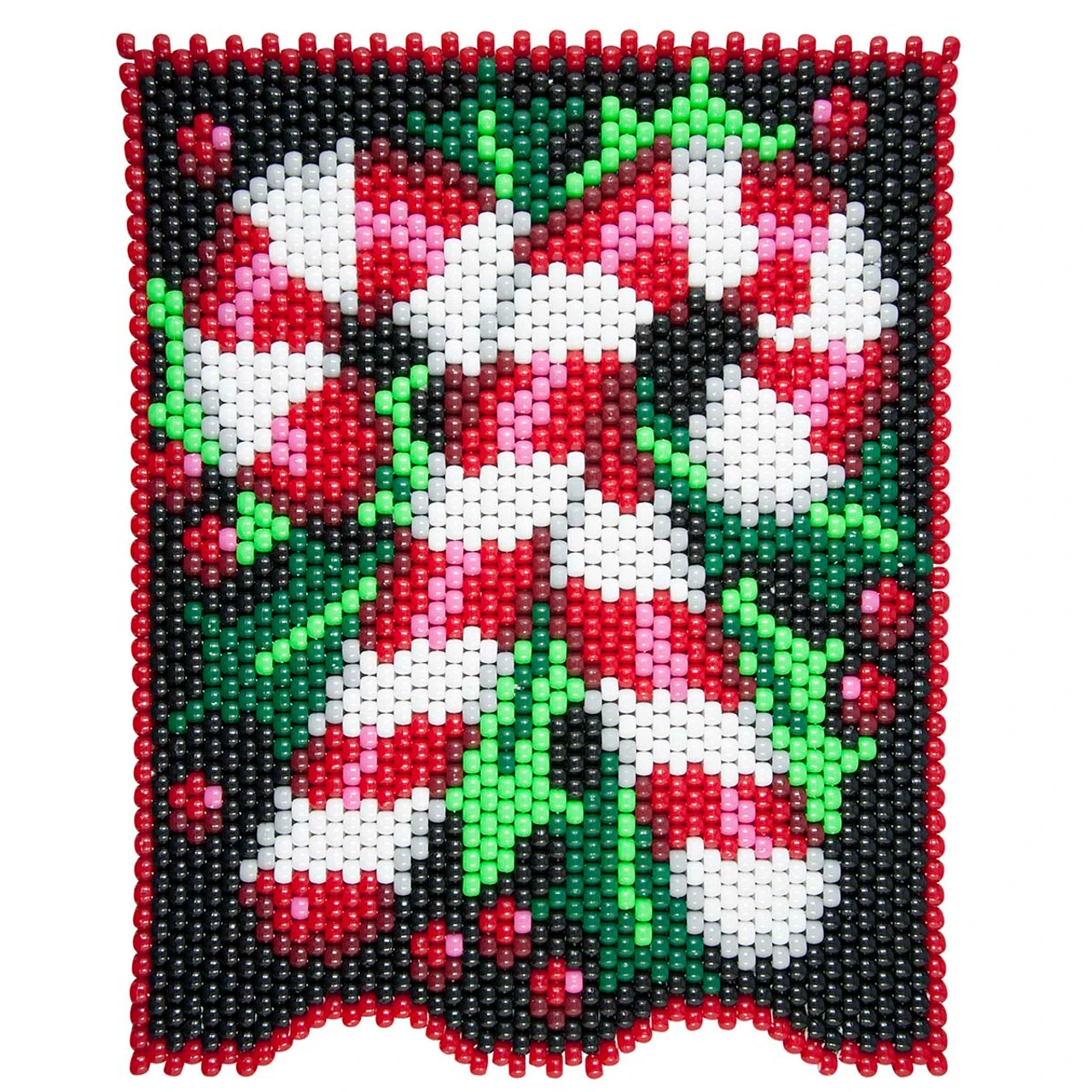Herrschners Candy Cane Delight Pony Bead Kit 1 Herrschners Candy Cane Delight Pony Bead Kit