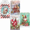 Design Works Holiday Banners & Free Hanger, Set Of 5 Felt & Sequin Kit