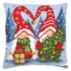 Vervaco Gnomes Pillow Cover Needlepoint Kit