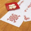 Herrschners Christmas Royal Table Runner & Napkins Stamped Cross-Stitch