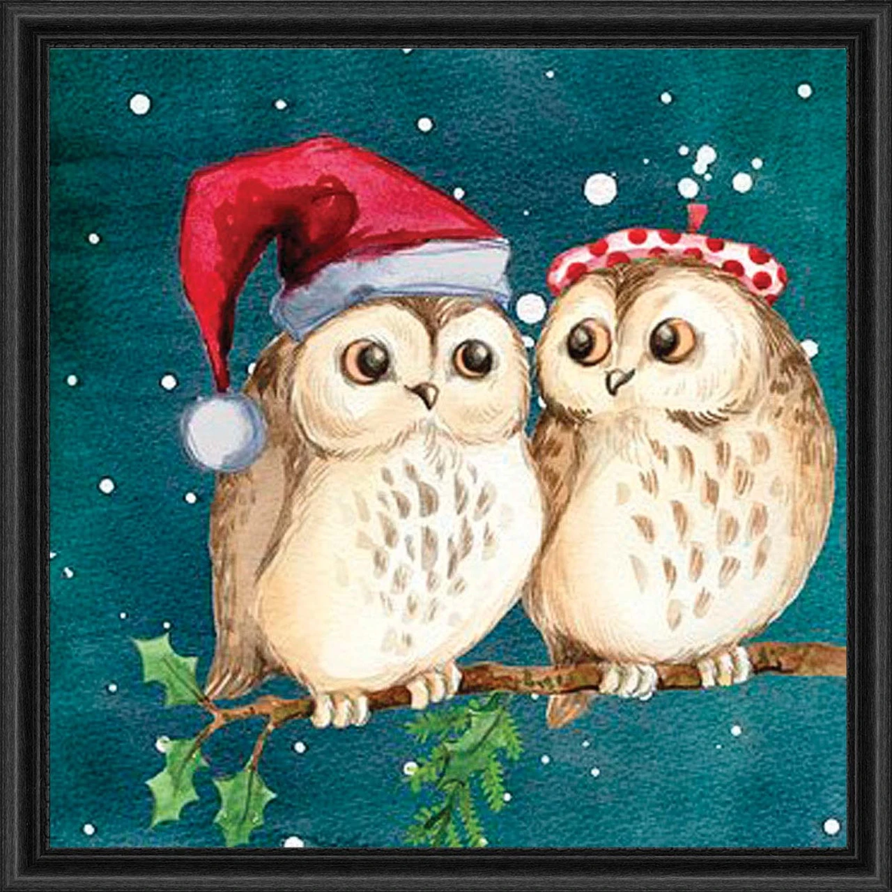 Sunrays Creations Needlearts We Give A Hoot About Christmas Counted Cross-Stitch Chart 1 Sunrays Creations Needlearts We Give A Hoot About Christmas Counted Cross-Stitch Chart