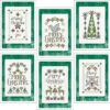 Herrschners Green Elegance Greeting Cards Counted Cross-Stitch Kit