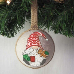 Craftways Gnomes Christmas Ornament Covers Counted Cross-Stitch Kit 7 Craftways Gnomes Christmas Ornament Covers Counted Cross-Stitch Kit -Craft Haven Sales 561385 3 70579.1693465959