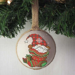 Craftways Gnomes Christmas Ornament Covers Counted Cross-Stitch Kit 8 Craftways Gnomes Christmas Ornament Covers Counted Cross-Stitch Kit -Craft Haven Sales 561385 4 87905.1693465959