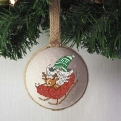 Craftways Gnomes Christmas Ornament Covers Counted Cross-Stitch Kit 9 Craftways Gnomes Christmas Ornament Covers Counted Cross-Stitch Kit -Craft Haven Sales 561385 5 77665.1693465959