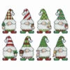 Design Works Gnome Ornaments Counted Cross-Stitch Kit
