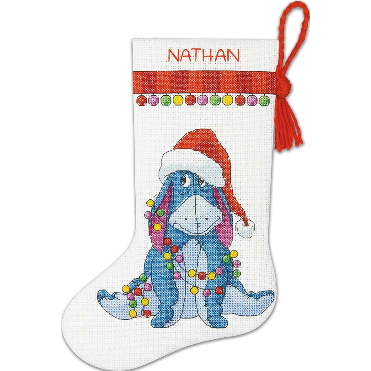 Disney Eeyore Stocking Counted Cross-Stitch Kit 1 Disney Eeyore Stocking Counted Cross-Stitch Kit