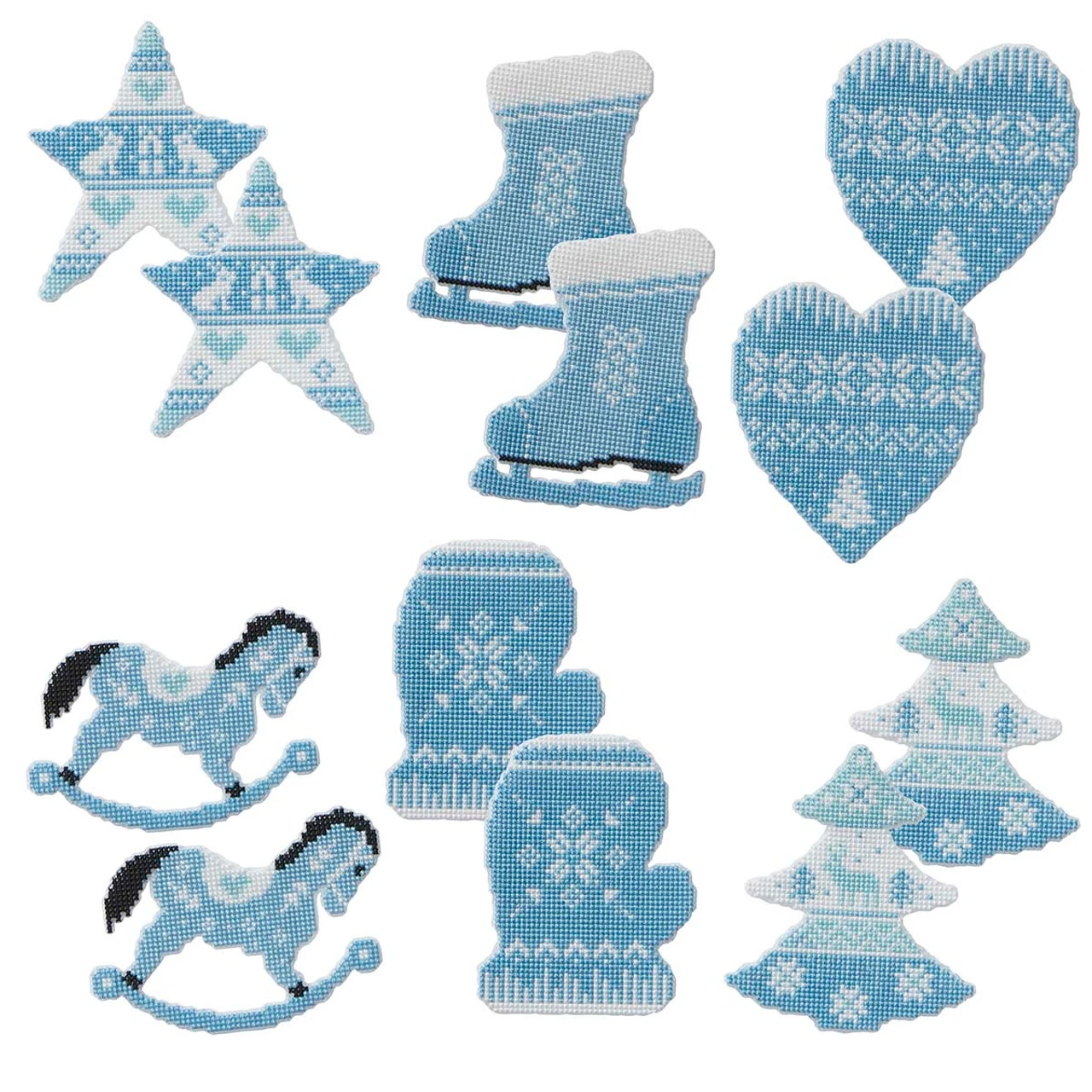 Herrschners Vintage Traditions Ornaments Counted Cross-Stitch Kit 1 Herrschners Vintage Traditions Ornaments Counted Cross-Stitch Kit