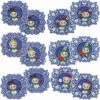Herrschners Snowflake Snowmen Ornaments Counted Cross-Stitch Kit