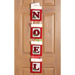 Herrschners Noel Christmas Card Holder Plastic Canvas Kit