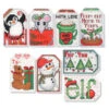 Herrschners Yuletide Greetings Gift Tags Counted Cross-Stitch Kit